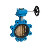 Butterfly valve Type: 6423 Ductile cast iron/Aluminum bronze/EPDM Centric Gearbox PN16 Lug type DN50